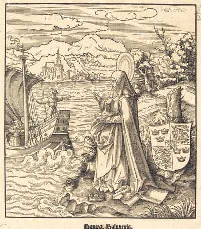 St. Valborg av Leonhard Beck
