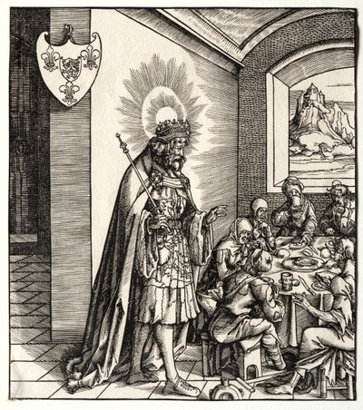 Hellige knyttet til huset til Hapsburg: En generell beretning om forfedre til keiser Maximilian I av Leonhard Beck