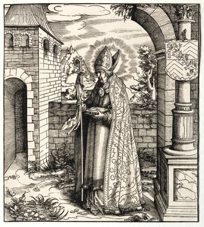 Hellige knyttet til huset til Hapsburg: En generell beretning om forfedre til keiser Maximilian I av Leonhard Beck