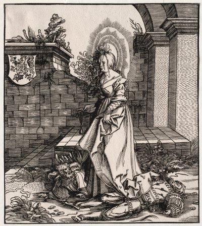 Hellige knyttet til huset til Hapsburg: En generell beretning om forfedre til keiser Maximilian I av Leonhard Beck