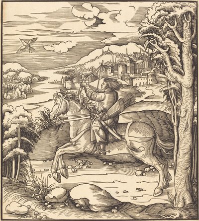 Prinsen ved fuglefangsten av Leonhard Beck