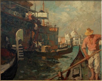 Gå av i Venezia av Leonhard Sandrock