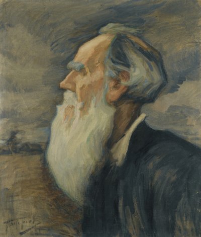 Portrett av Leo Tolstoj av Leonid Osipovic Pasternak