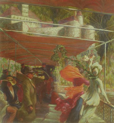 På lystbåten av Leopold Blauensteiner