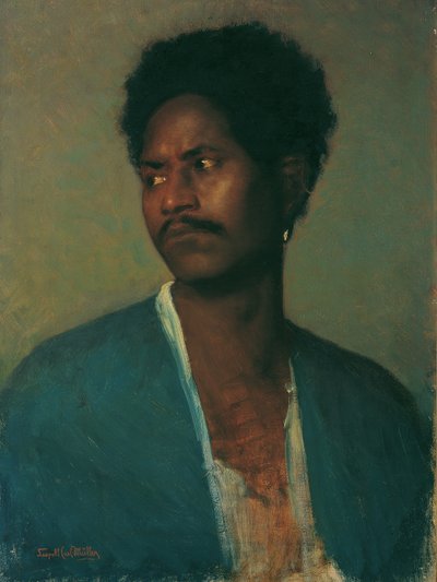 En nubian av Leopold Carl Muller