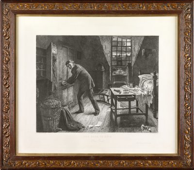 The Road to Ruin: The End (etsing) av Leopold Flameng