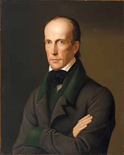 Portrett av erkehertug Johannes av Østerrike (1782-1859), av Kupelwieser, Leopold (1796-1862). Olje på lerret av Leopold Kupelwieser
