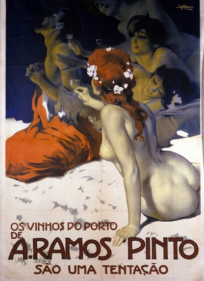 Reklame for portugisiske viner. Plakat av Leopoldo Metlicovitz, ca. 1915. av Leopoldo Metlicovitz