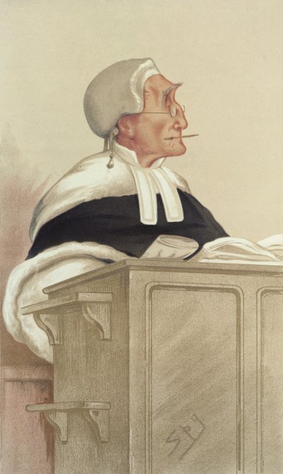 Den ærede Sir Anthony Cleasby av Leslie Matthew Ward