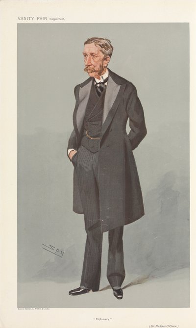 Diplomati - The Rt. Hon. Sir Nicholas O'Conor. 1. mai 1907 av Leslie Matthew Spy Ward