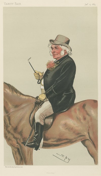Vanity Fair: Sport, Diverse: Sport Riders; 'Clocks', Sir John Bennett, 13. januar 1883 av Leslie Matthew Spy Ward