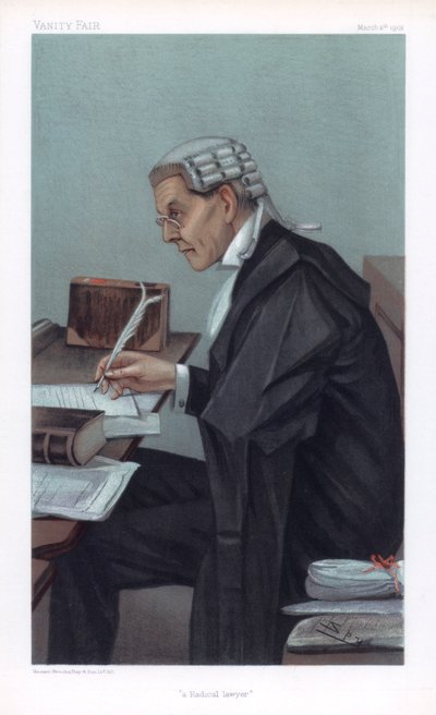 En radikal advokat, 1902 av Leslie Matthew Ward