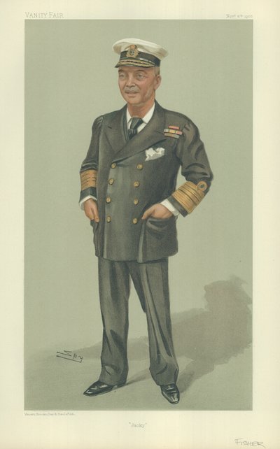 Admiral Sir John Arbuthnot Fisher av Leslie Matthew Ward
