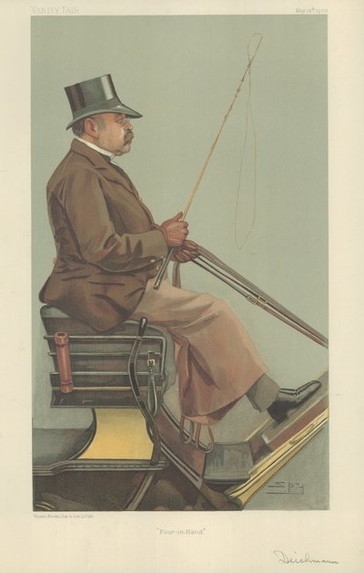 Baron Adolph Wilhelm Deichmann av Leslie Matthew Ward
