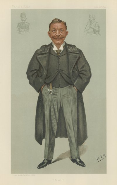 Oberst Sir Rudolf Carl von Slatin av Leslie Matthew Ward