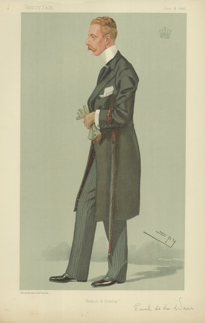 Earl De La Warr av Leslie Matthew Ward