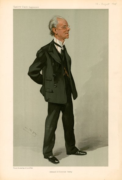 Edward O'Connor Terry, Vanity Fair tegneserie, 10. august 1905 av Leslie Matthew Ward