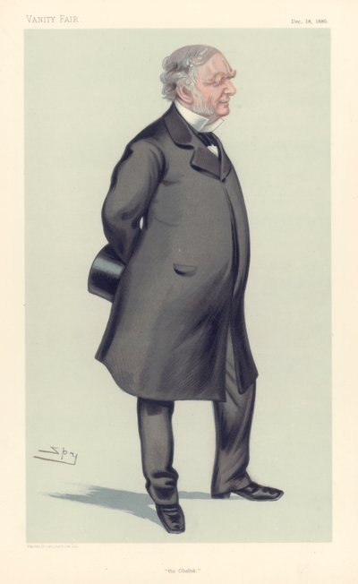 Erasmus Wilson, engelsk kirurg og antikvar, 1880 av Leslie Matthew Ward
