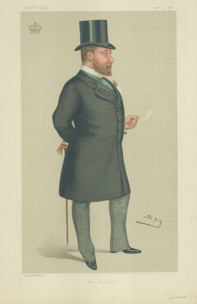 HKH Prinsen av Wales av Leslie Matthew Ward