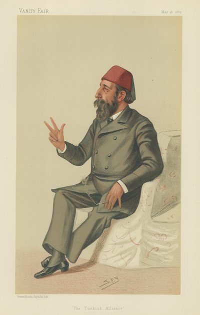Hassan Fehmy Pasha av Leslie Matthew Ward