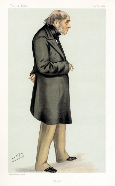 Henry Bessemer , britisk ingeniør, oppfinner og industrimann, 1880 av Leslie Matthew Ward