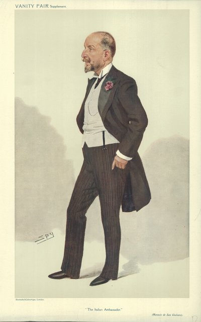 Hans eksellens The Marquis di San Giuliano av Leslie Matthew Ward