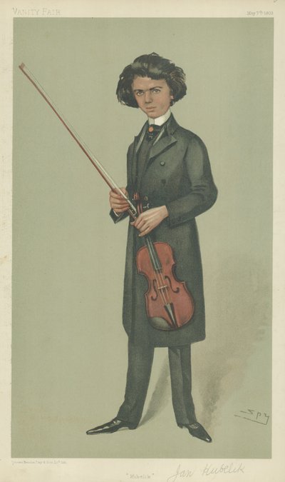 Jan Kubelik av Leslie Matthew Ward