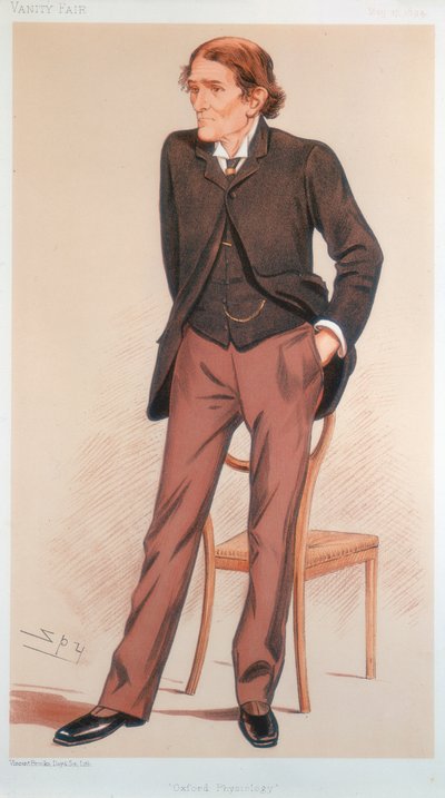 John Scott Burdon-Sanderson, britisk fysiolog, 1894 av Leslie Matthew Ward