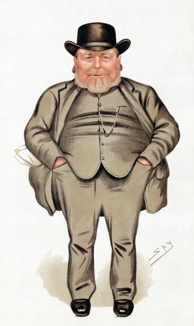 Joseph Arch 1826-1919, engelsk landbruksarbeider, fagforeningsmann og politiker, 1886 av Leslie Matthew Ward