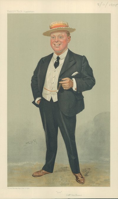 Leo Trevor, Leo, 2. november 1905, tegneserie Vanity Fair av Leslie Matthew Ward