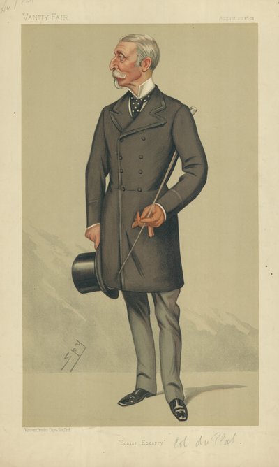 Generalmajor Charles Taylor Du Plat av Leslie Matthew Ward