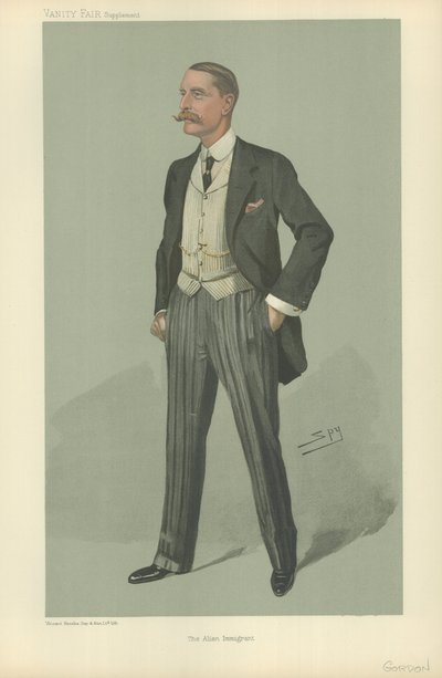 Major William Eden Evans-Gordon av Leslie Matthew Ward