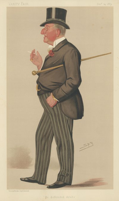 Herr Alexander Meyrick Broadley av Leslie Matthew Ward