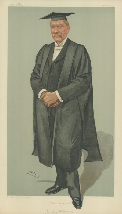Mr Arthur Christopher Benson av Leslie Matthew Ward