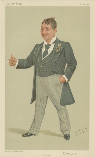 Mr Barney Barnato av Leslie Matthew Ward