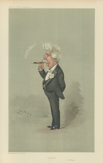 Mr Henry W Lucy av Leslie Matthew Ward
