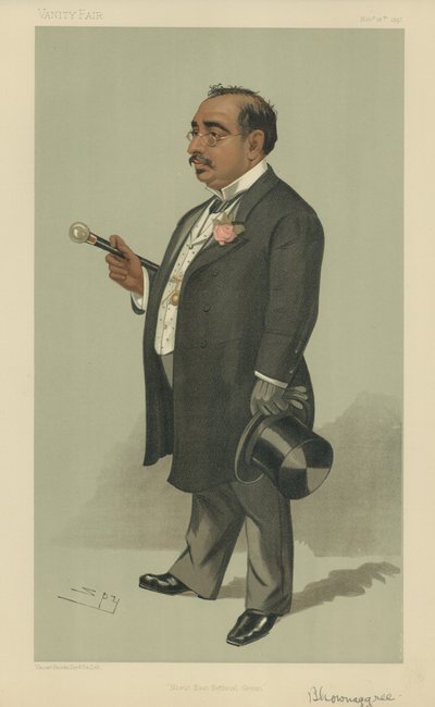 Mr Mancherjee Merwanjee Bhownagree av Leslie Matthew Ward