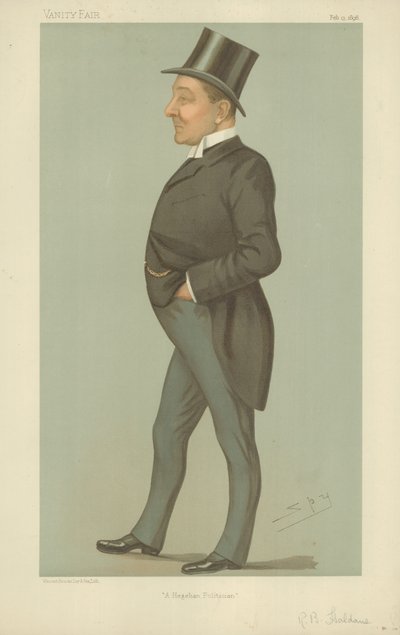 Mr R Burdon Haldane av Leslie Matthew Ward