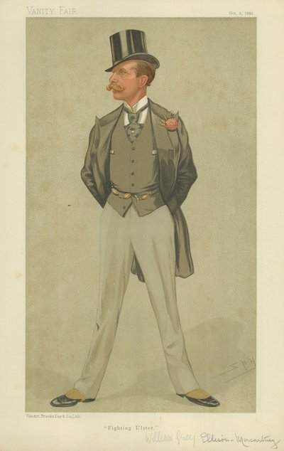 WG Ellison-Macartney av Leslie Matthew Ward