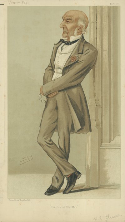 Mr William Ewart Gladstone av Leslie Matthew Ward