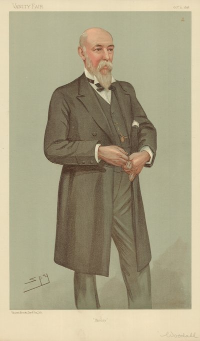 Mr William Woodall, Hanley, 15. oktober 1896, tegneserie Vanity Fair av Leslie Matthew Ward