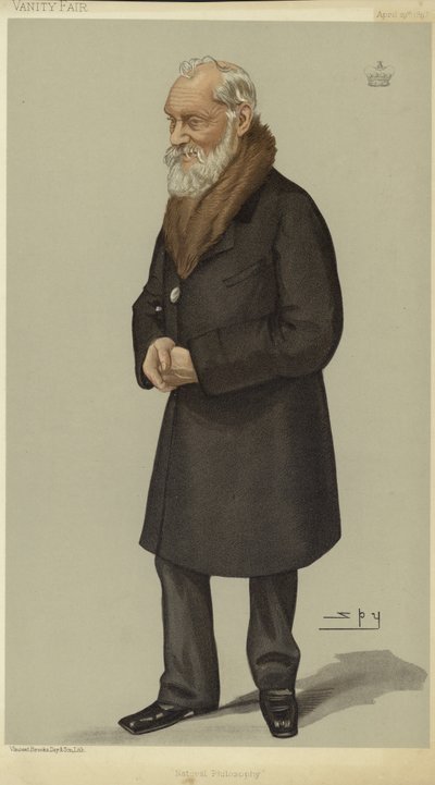 Portrett av William Thomson, Baron Kelvin av Leslie Matthew Ward