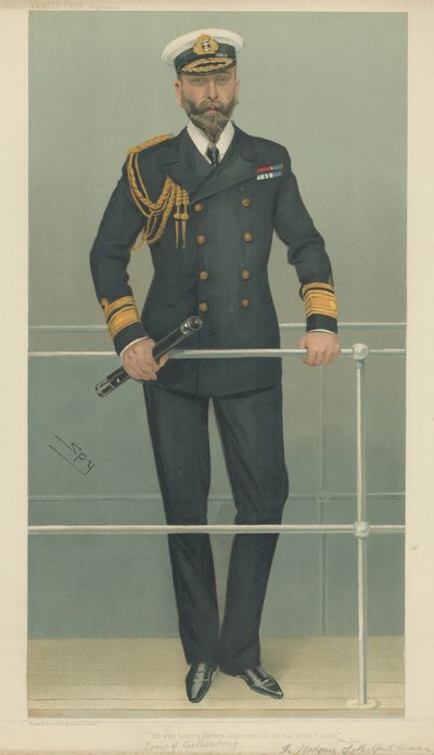 Prins Louis av Battenberg av Leslie Matthew Ward