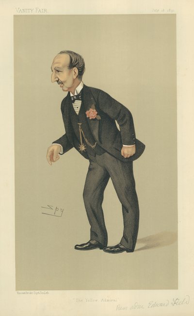 Kontreadmiral Edward Field av Leslie Matthew Ward