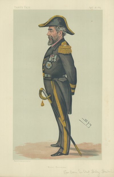 Kontreadmiral Sir Anthony Hiley-Hoskins av Leslie Matthew Ward