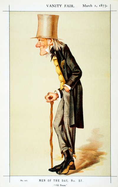 Richard Owen, britisk zoolog, 1873 av Leslie Matthew Ward