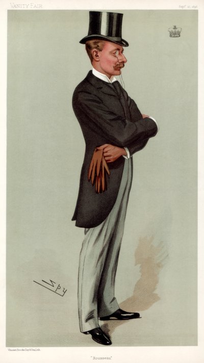Rousseau, hertugen av Bedford, 1896. av Leslie Matthew Ward