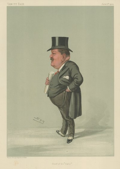 Sir Charles Cayzer av Leslie Matthew Ward