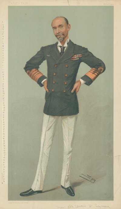 Sir Edward Hobart Seymour, Kina, 31. oktober 1901, tegneserie Vanity Fair av Leslie Matthew Ward