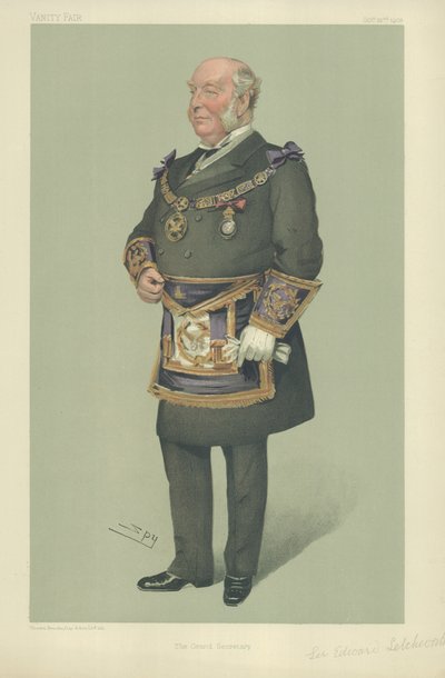 Sir Edward Letchworth av Leslie Matthew Ward